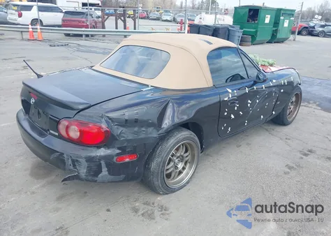 2004 Mazda Mx-5 Miata Cloth from USA, damaged, VIN JM1NB353040409951